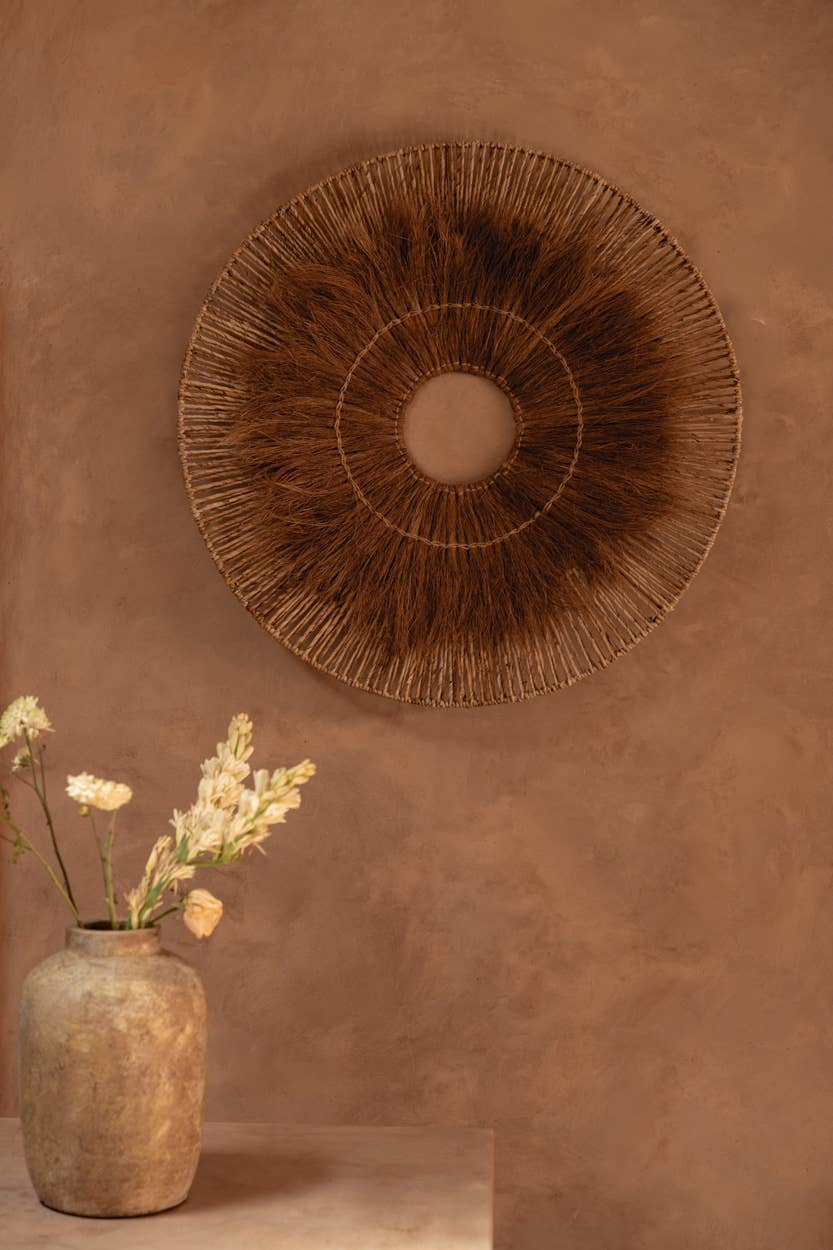 The Clay Echo Vase, vase i keramikk og terrakotta, Cream, M