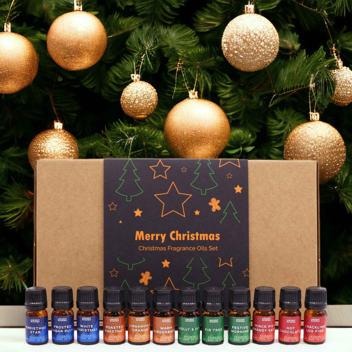 Fragrance Set, gaveeske med 12 duftoljer, 12 × 5 ml