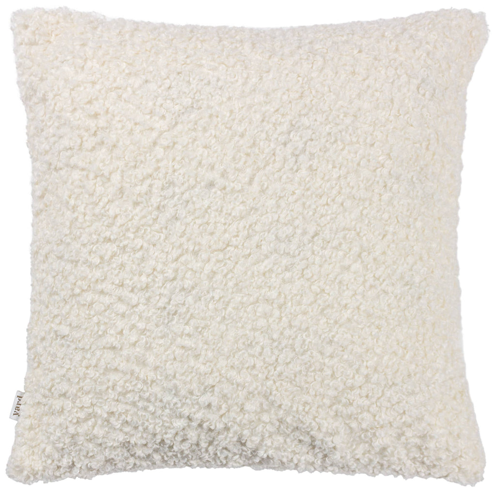 Cabu bouclépute, Ecru, 45 × 45 / 55 × 55 cm