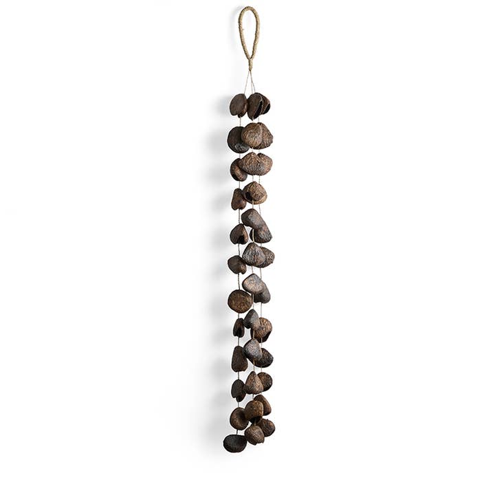 Pangi Nut Wall Hanger | Triple Strand | Handmade in Bali
