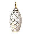Tibor Relief Vase | Gray Ceramic | 17 × 17 × 41 cm | Tall | Contemporary Home Décor