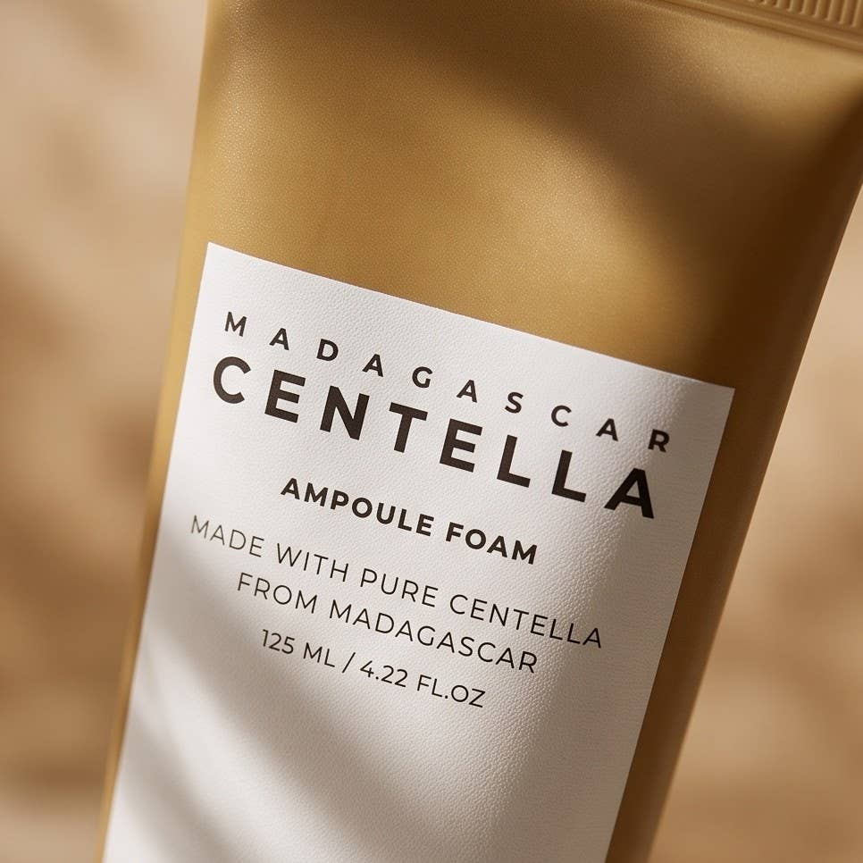 SKIN1004 – Madagascar Centella Ampoule Foam, ansiktsrens, 125 ml