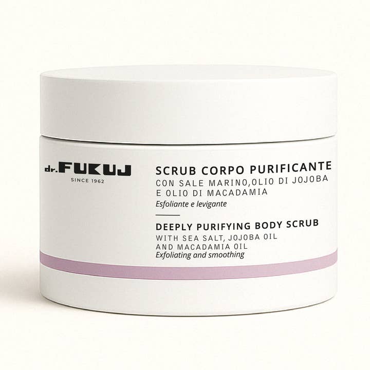 Purifying Body Scrub | Sea Salt, Jojoba & Sweet Orange | 300 g