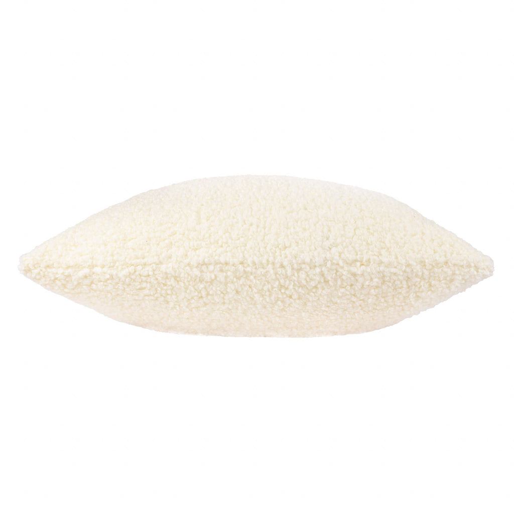 Cabu bouclépute, Ecru, 45 × 45 / 55 × 55 cm
