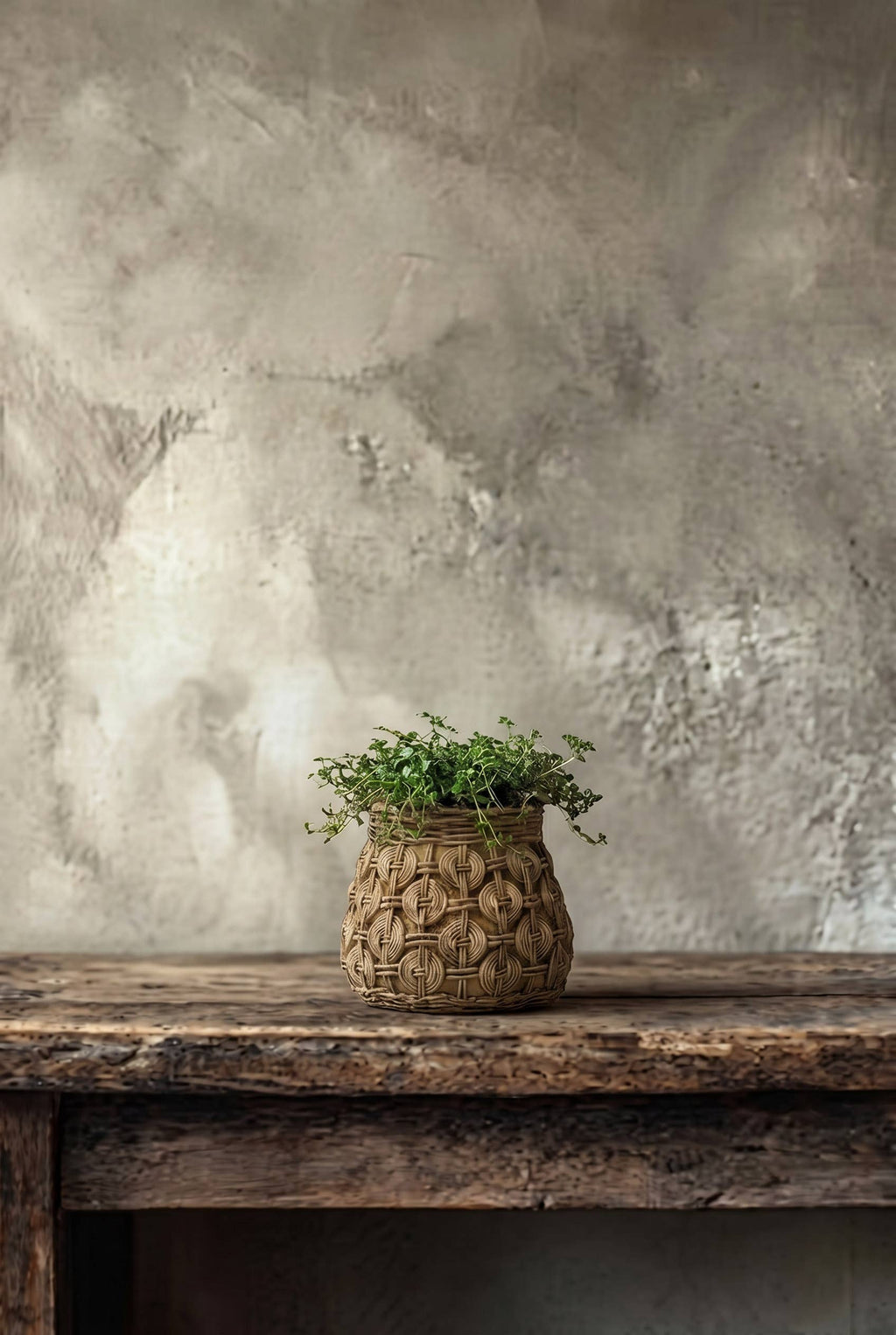 The Knot plantepotte i betong, M