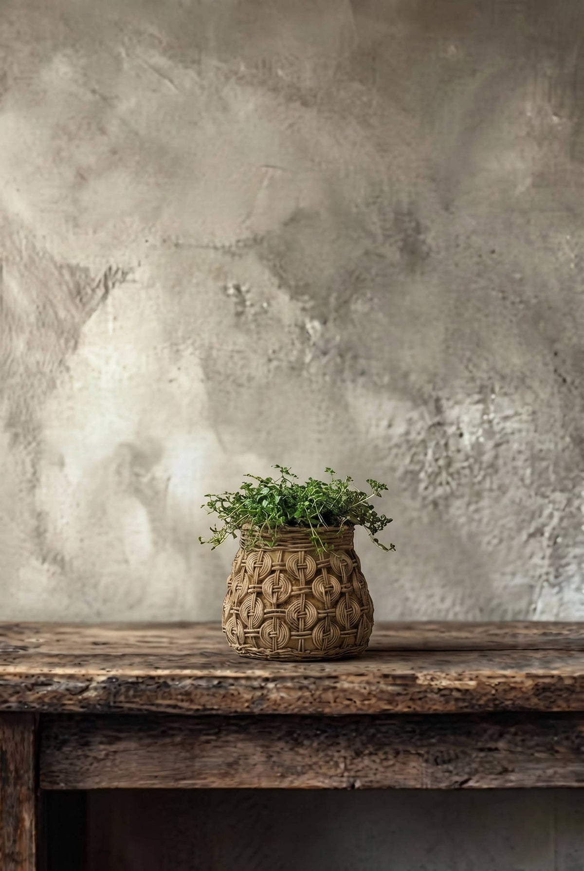 The Knot plantepotte i betong, M