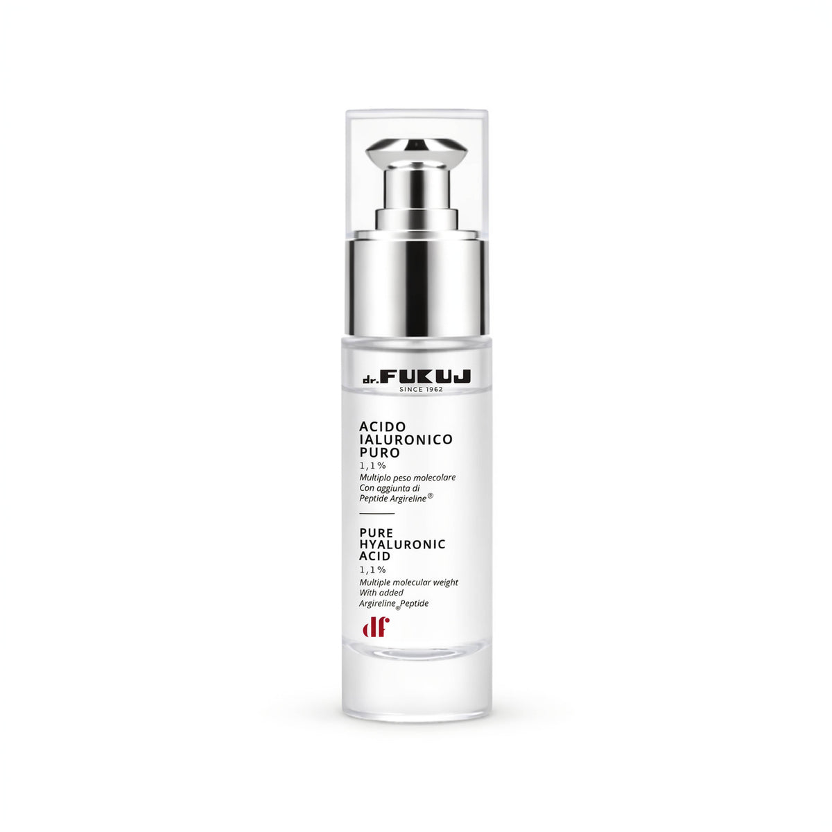 Hyaluronic Acid 1,1 % + Argireline® Peptide, ansiktsserum, 30 ml