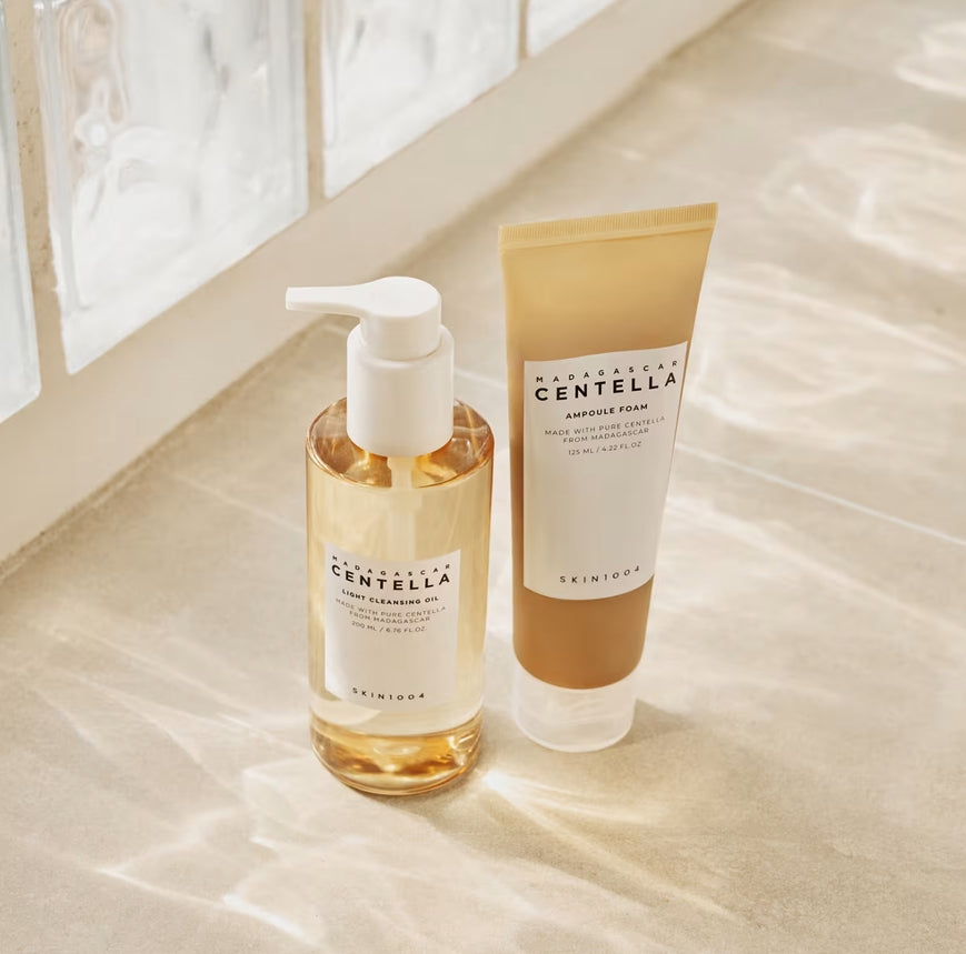 SKIN1004 – Centella Double Cleansing Duo, 2‑trinns rensesett, 300 g