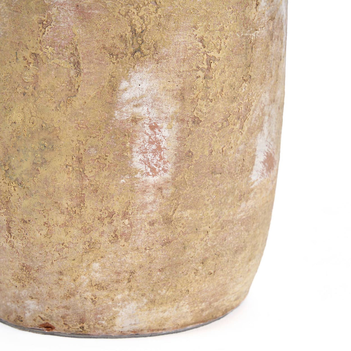 The Clay Echo Vase, vase i keramikk og terrakotta, Cream, M
