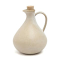 Olive Oil Bottle N°80 | White Ceramic | Handcrafted in Portugal