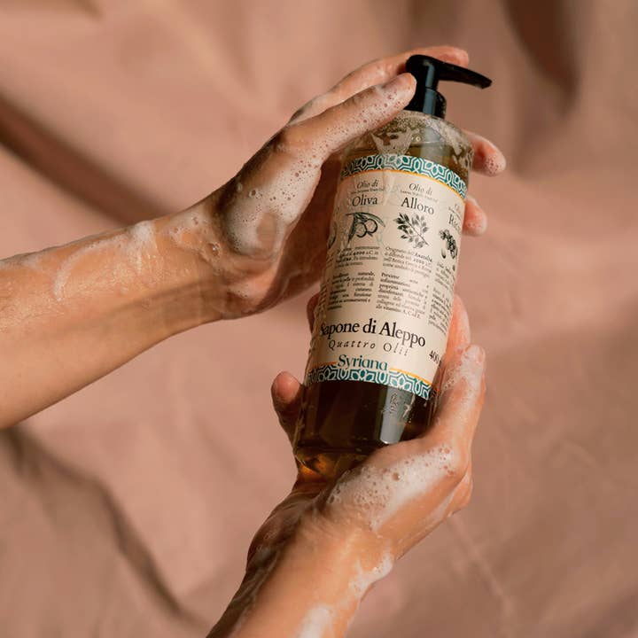 Liquid Aleppo Soap | A Mosaic of Precious Oils | 400 ml