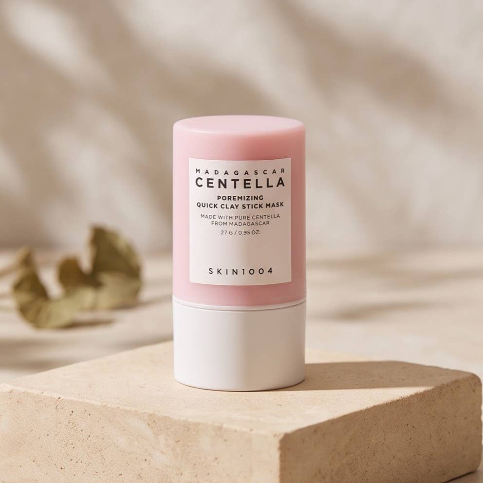 SKIN1004 Madagascar Centella Poremizing Quick Clay Stick Mask, leiremaske i stift, 27 g