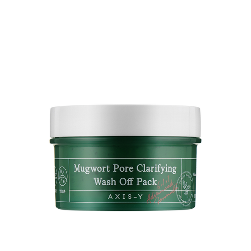 Axis-Y Mugwort Pore Clarifying Wash Off Pack, leiremaske med burot