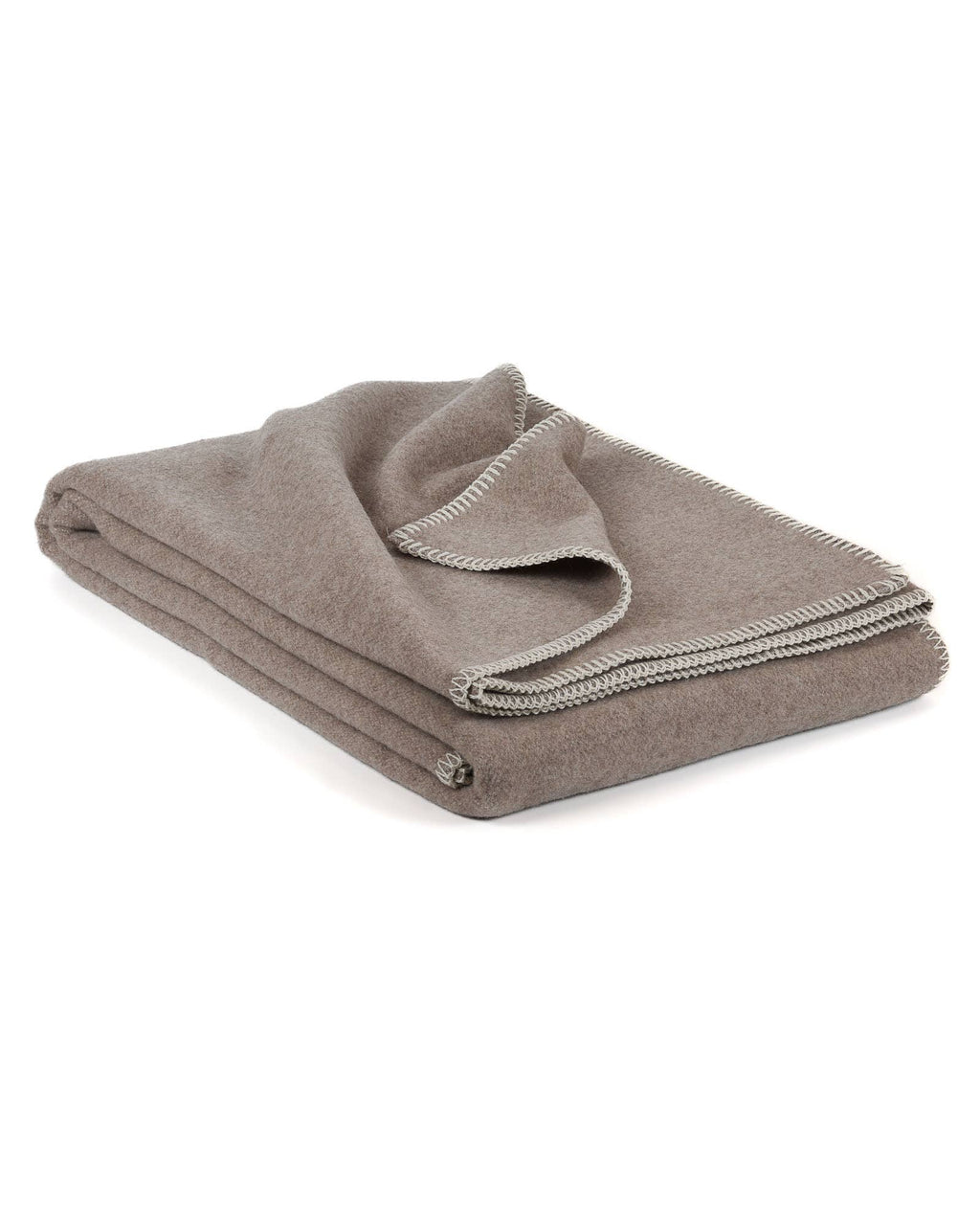 Luma Soft Single Brown, pledd i merinoull og kasjmir, 140 × 200 cm