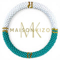 Glass Bead Crochet Bracelet | E63 | Handmade in Nepal