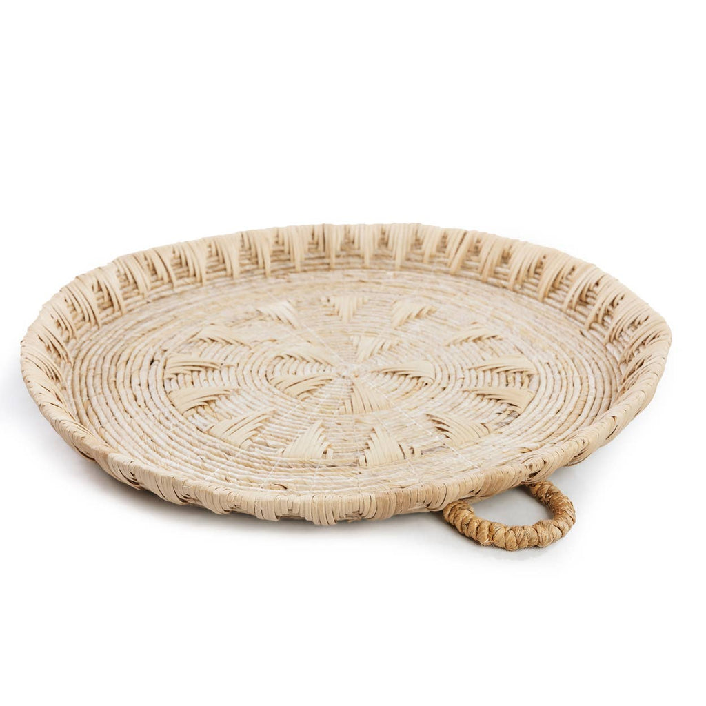 The Xolo Wall Deco – Natural, veggdekor i bananbark og rattan, L