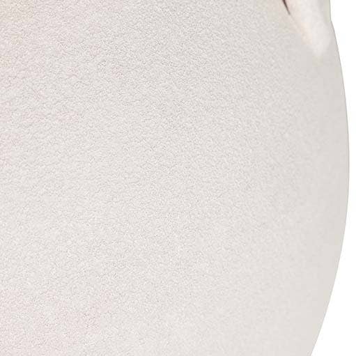 White Ceramic Vase | 28 × 28 × 30 cm