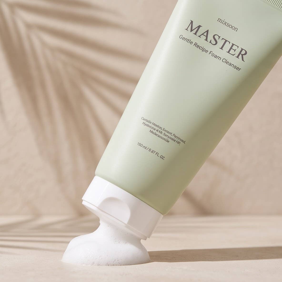 Mixsoon Master Gentle Recipe Foam Cleanser, mild skumrens, 150 ml
