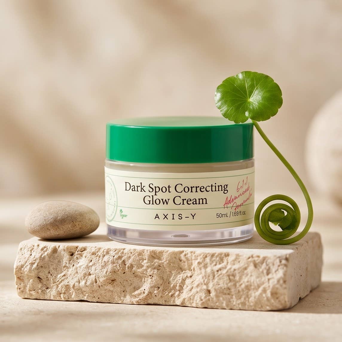 Axis-Y Dark Spot Correcting Glow Cream, ansiktskrem mot pigmentflekker