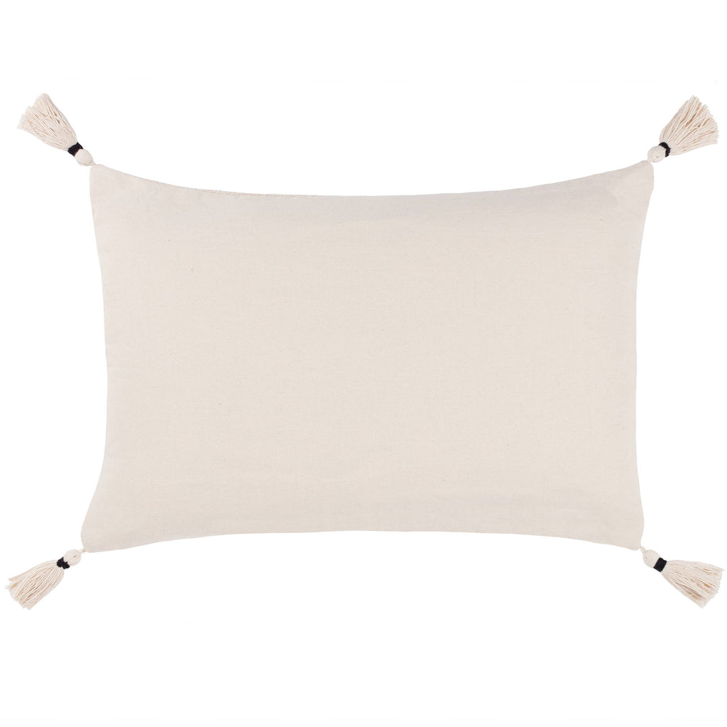 Caliche strukturert pute med dusker, Natural, 40 × 60 cm