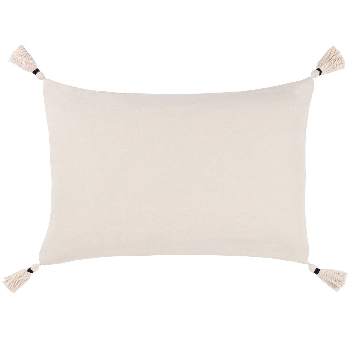 Caliche strukturert pute med dusker, Natural, 40 × 60 cm