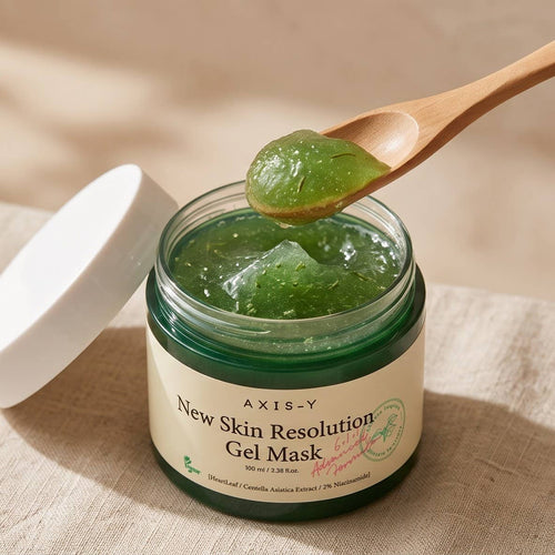 Axis-Y New Skin Resolution Gel Mask, beroligende gelmaske