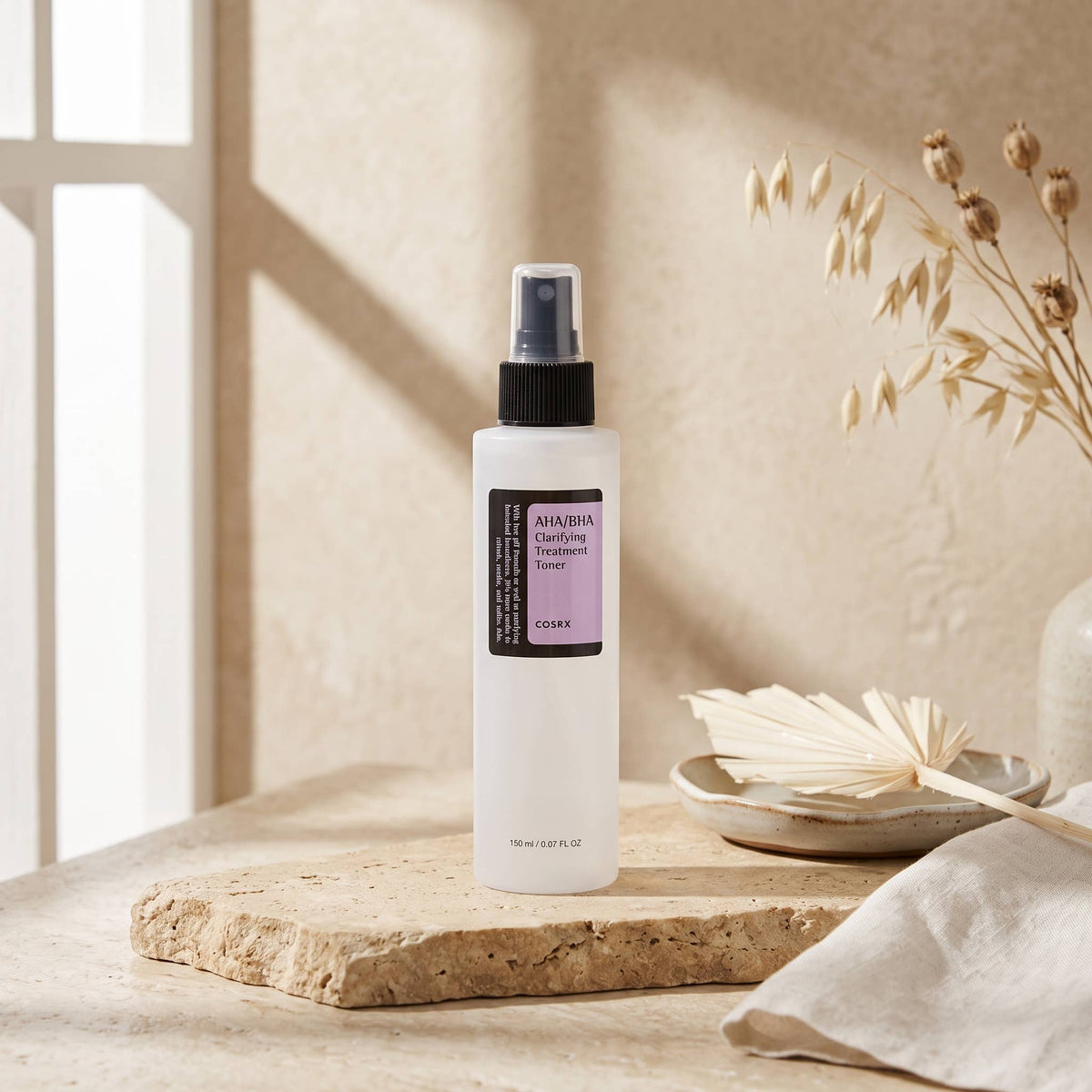 COSRX AHA/BHA Clarifying Treatment Toner, mild eksfolierende toner, 150 ml