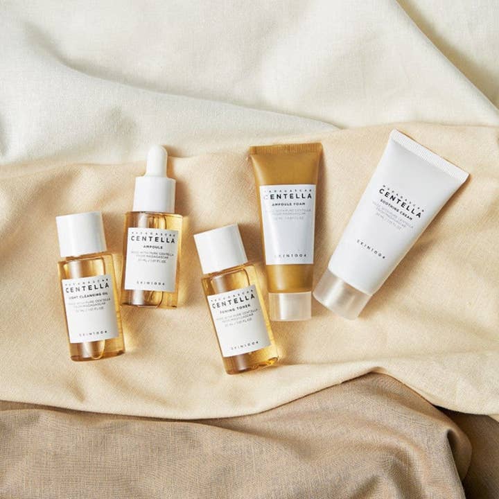 SKIN1004 Madagascar Centella Travel Kit, 5 deler