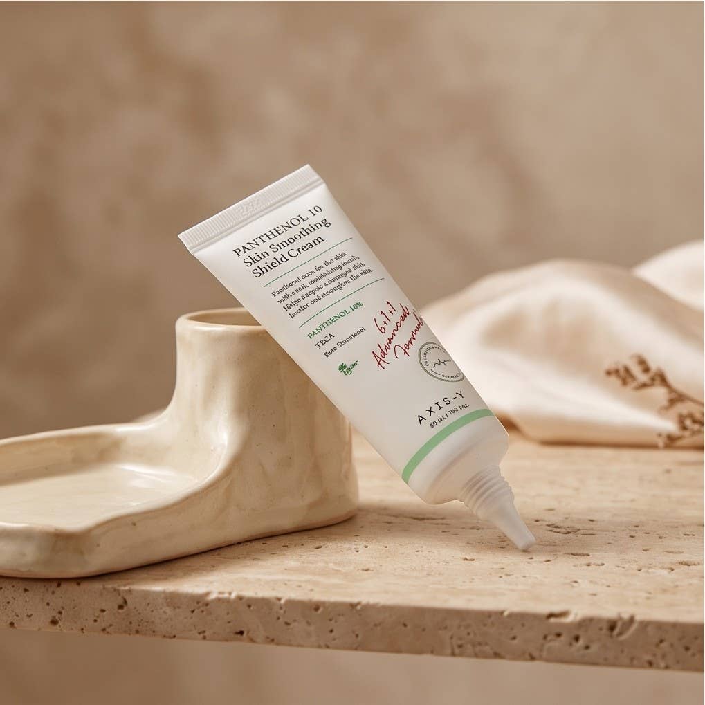 Axis-Y Panthenol 10 Skin Smoothing Shield Cream, barrierestyrkende ansiktskrem