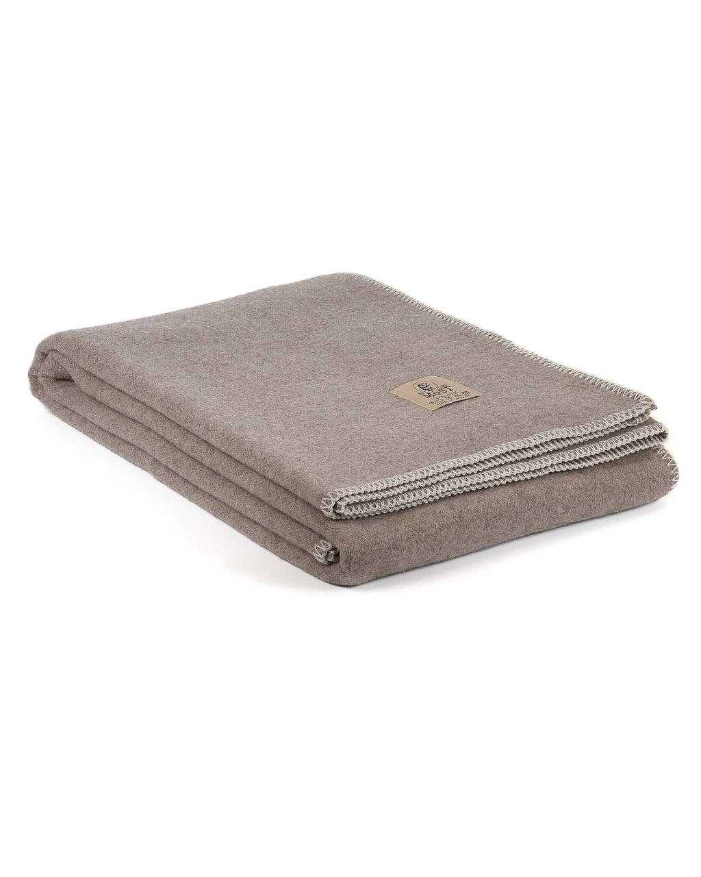 Luma Soft Single Brown, pledd i merinoull og kasjmir, 140 × 200 cm
