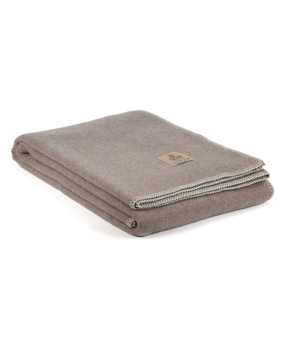 Luma Soft Single Brown, pledd i merinoull og kasjmir, 140 × 200 cm