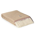 Denver Throw | 100% New Zealand Wool | Crema | 200 × 140 cm | Made in Ukraine
