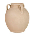 Brown Ceramic Vase | 35 × 35 × 40 cm | Contemporary | Made in Portugal