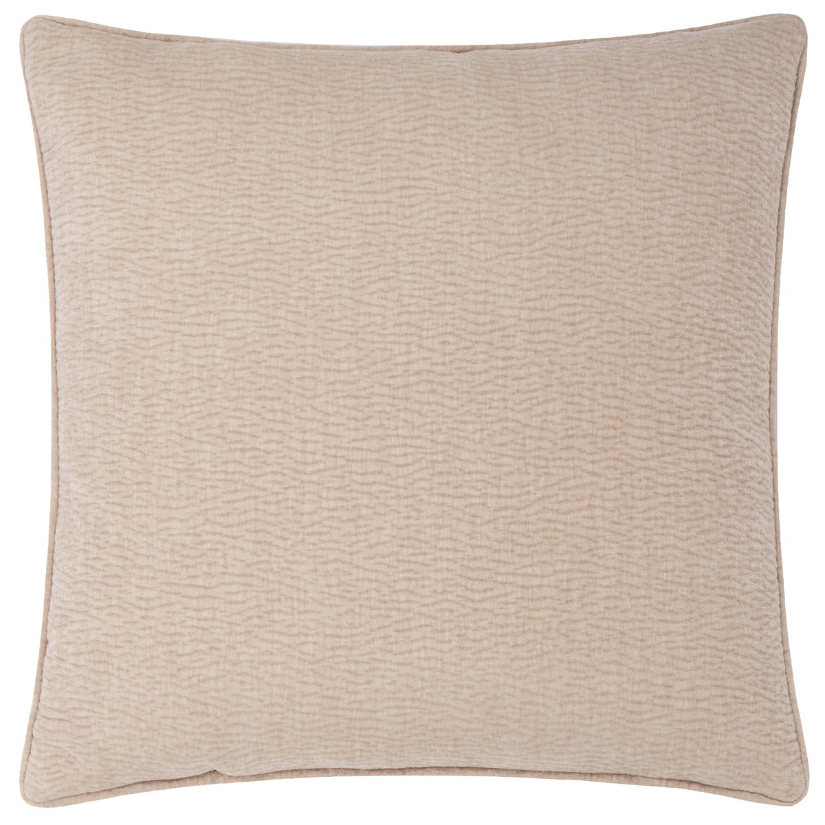 Heath putetrekk i vasket velur, Linen, 50 × 50 cm