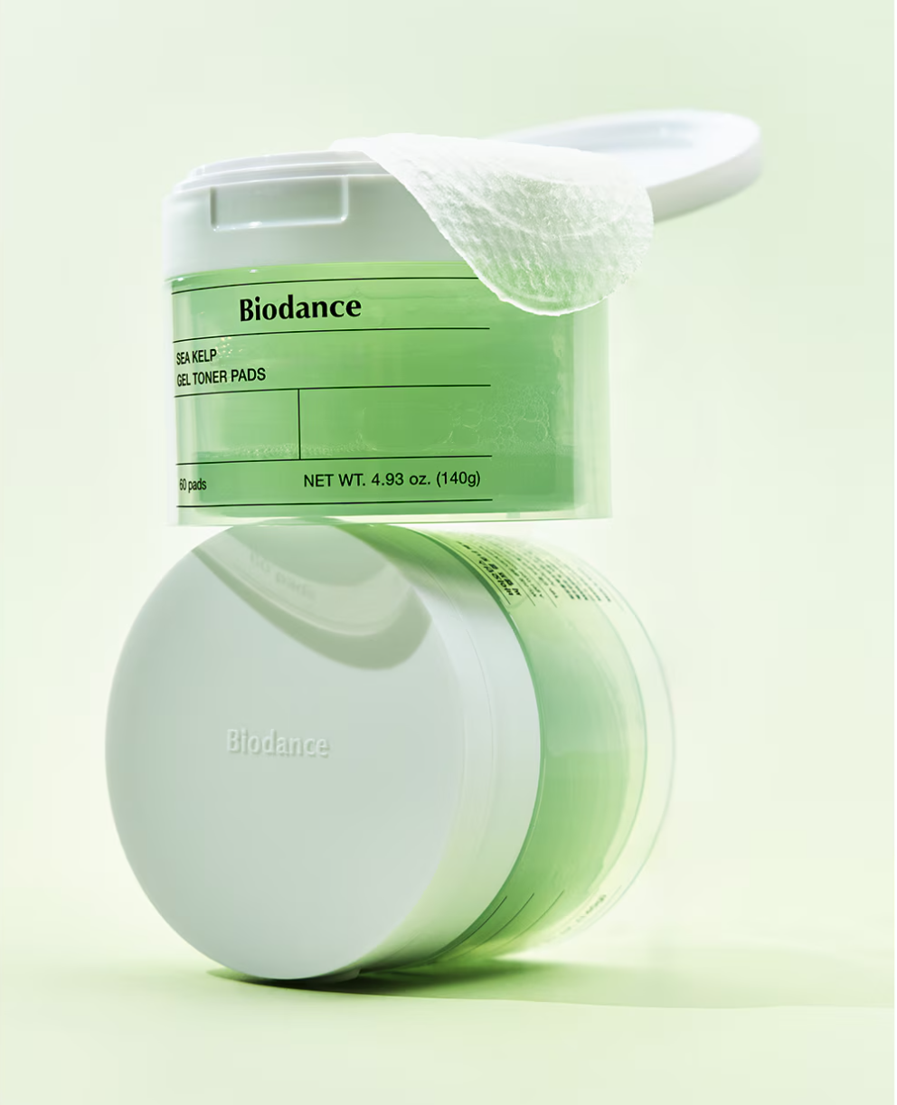 Biodance Sea Kelp Gel Toner Pads, kjølende gelpads, 60 stk.
