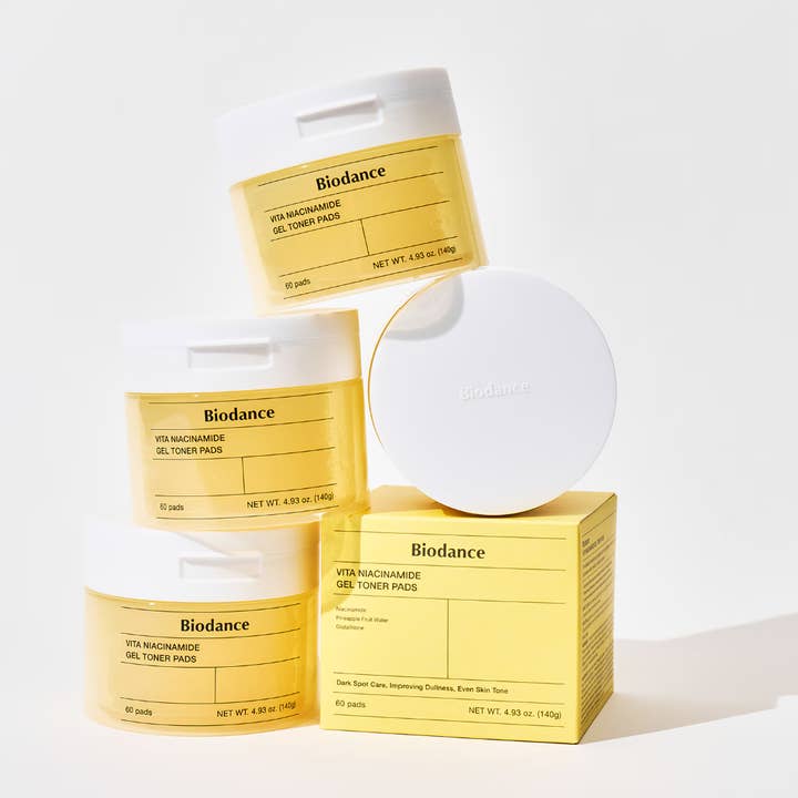 Biodance Vita Niacinamide Gel Toner Pads