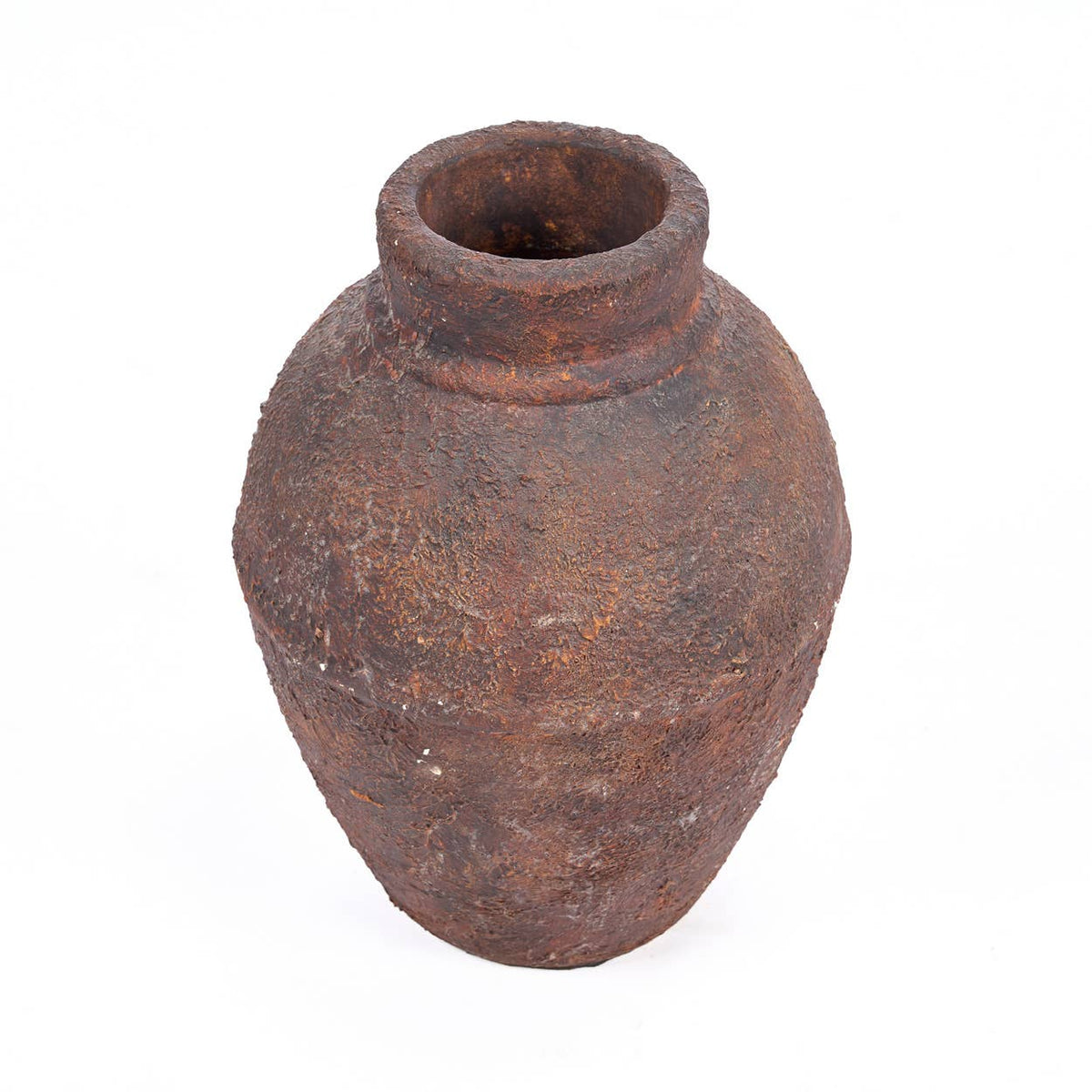 The Amphora Rustica Vase, amforavase i terrakotta, Burgundy, M