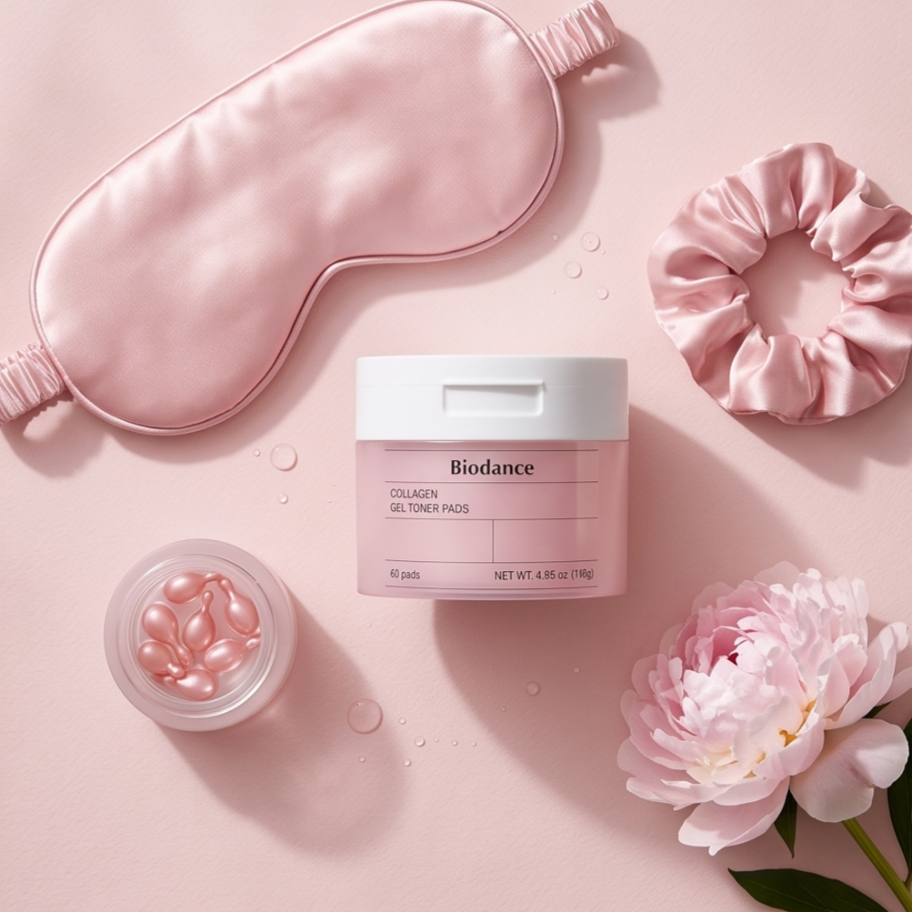 Biodance – Collagen Gel Toner Pads, geltoner-pads, 60 pads