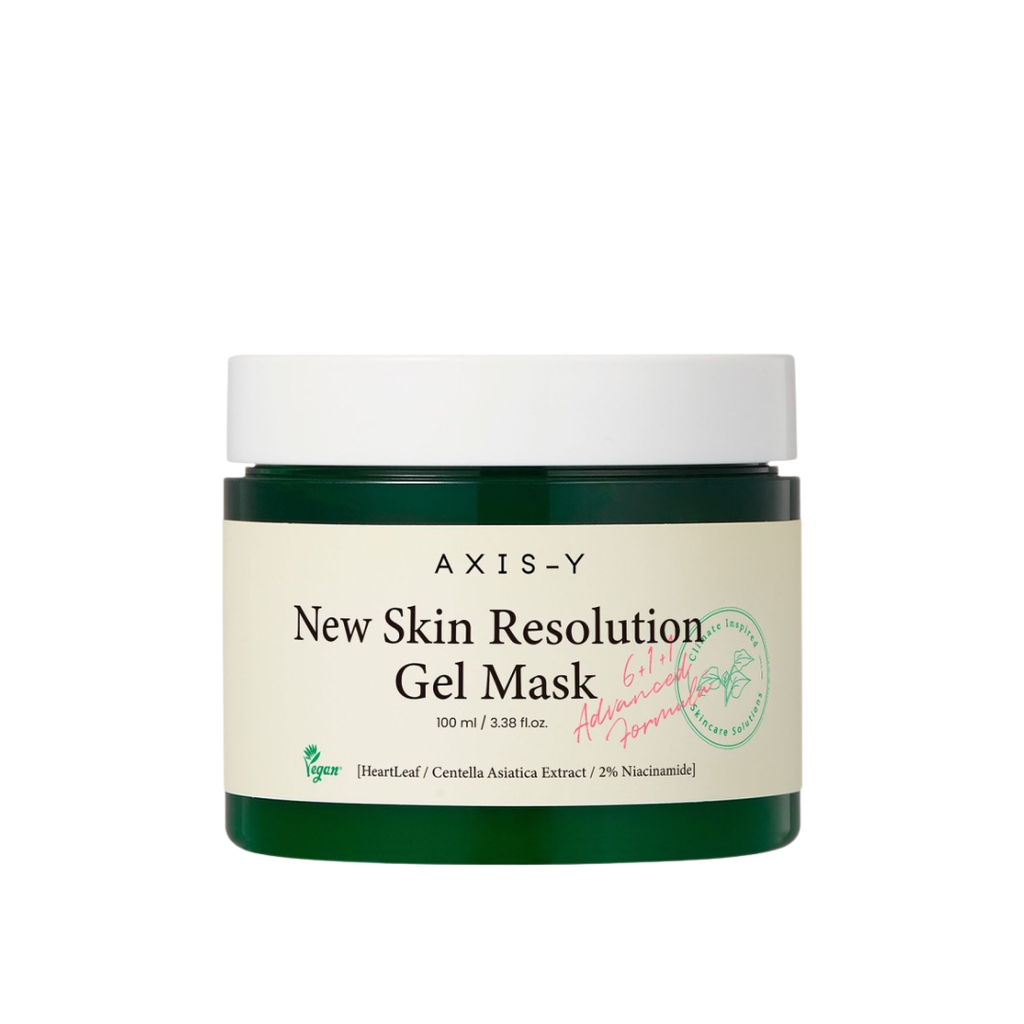 Axis-Y New Skin Resolution Gel Mask, beroligende gelmaske