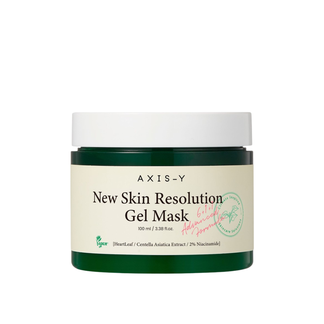 Axis-Y New Skin Resolution Gel Mask, beroligende gelmaske