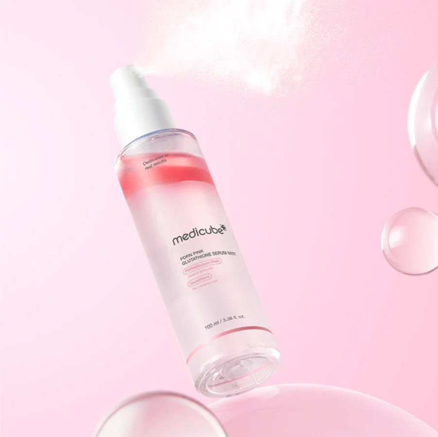 Medicube The PDRN Pink Glutathione Serum Mist, tofaset serumspray