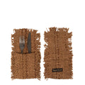 The Oh My Gee Cutlery Holder – Brown, håndvevd bestikkholder i bomull