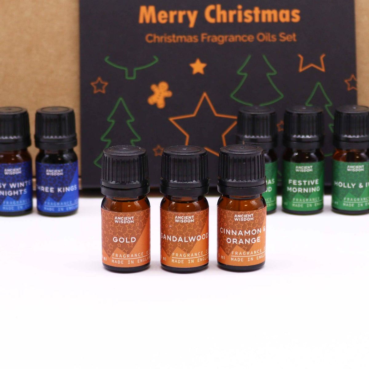 Fragrance Set, gaveeske med 12 duftoljer, 12 × 5 ml