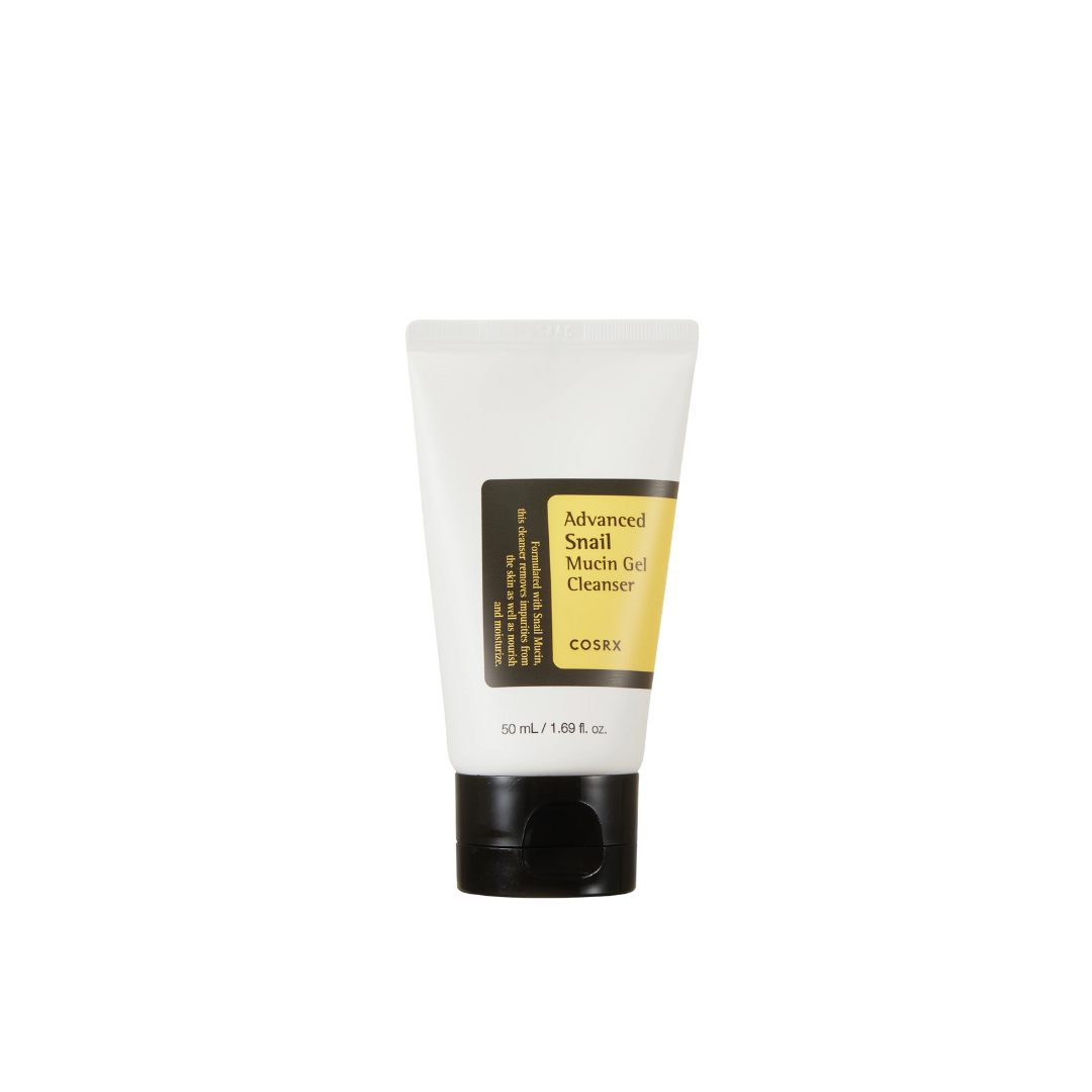 COSRX Advanced Snail Mucin Power Gel Cleanser, gelrens med sneglemucin, 50 ml