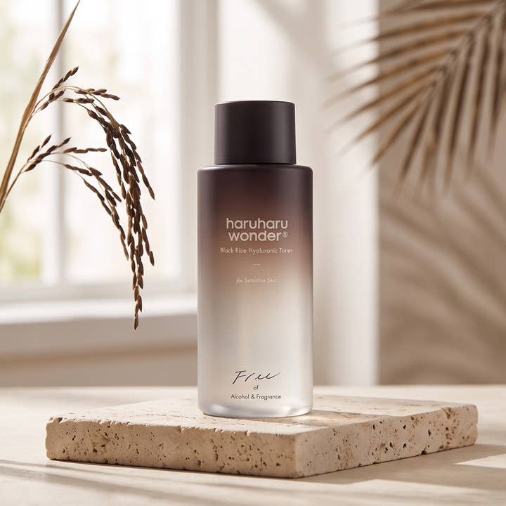 Haruharu Black Rice Hyaluronic Toner, alkoholfri, 300 ml