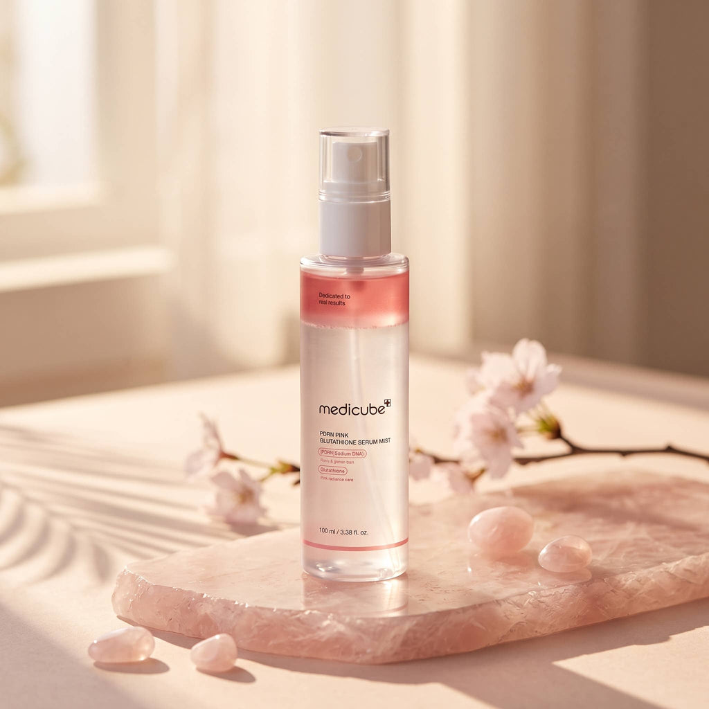 Medicube The PDRN Pink Glutathione Serum Mist, tofaset serumspray