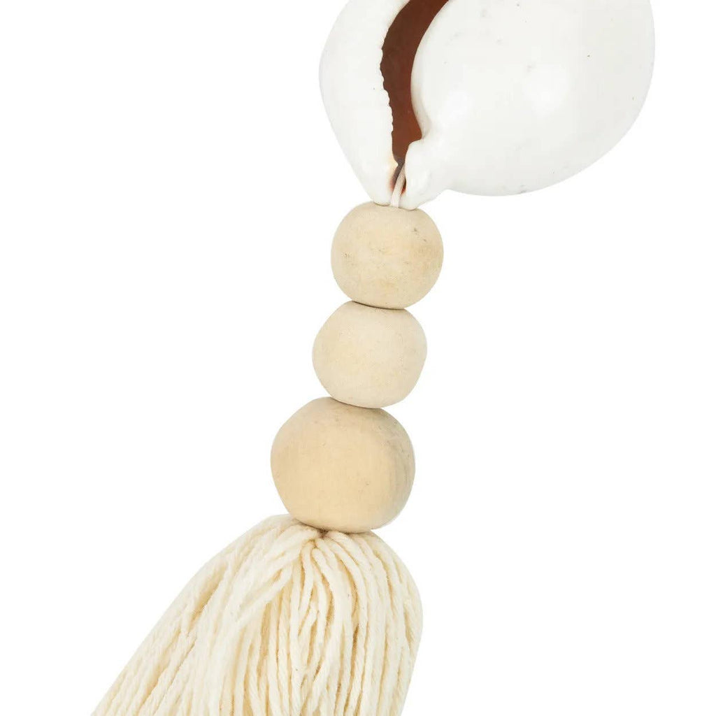 The Togian nøkkelring med kauriskjell, Natural White