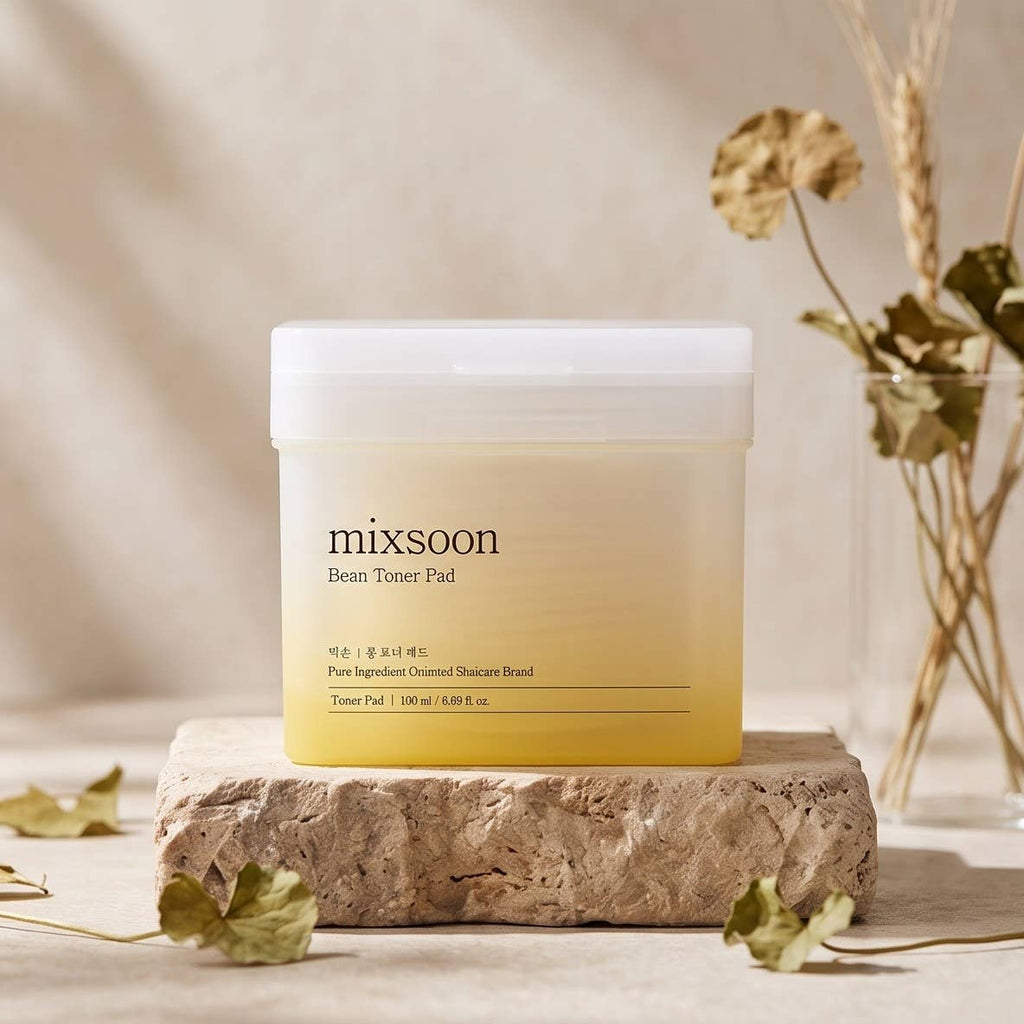Mixsoon Bean Toner Pad, tonerpads med fermentert soya, 70 stk.