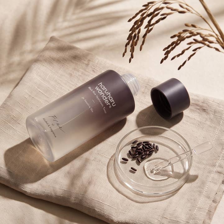 Haruharu Black Rice Hyaluronic Toner, alkoholfri, 300 ml