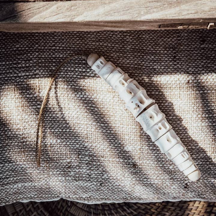 Fishbone Wall Hanger | 39 cm | Natural Sea Material | Handmade in Bali